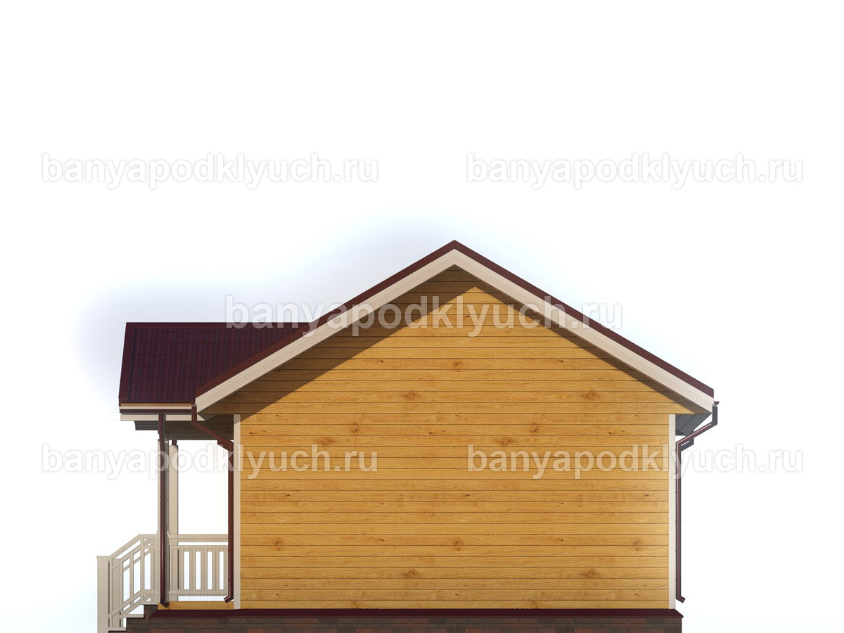 Баня из бруса 9x6 м Баня из бруса 9x6 м